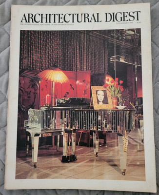 7-8/1977 ARCHITECTURAL DIGEST Marisa Berenson William Shipman Hilo Hawaii Estate