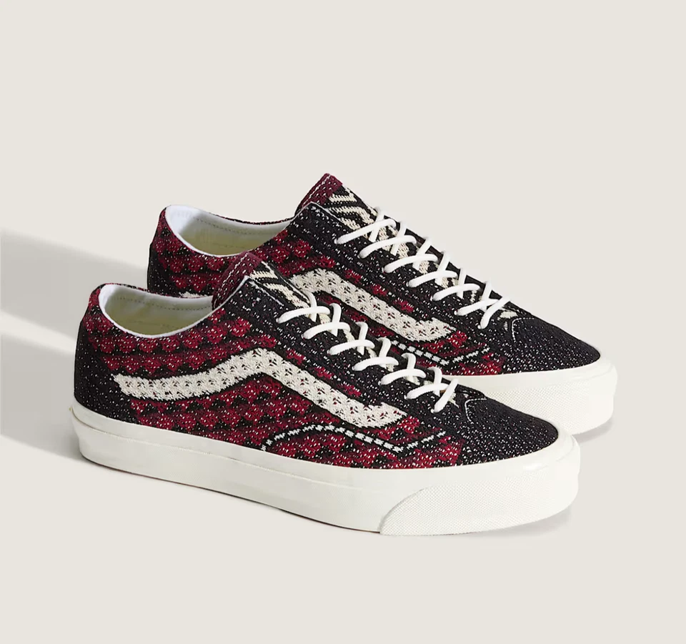 Zapatos Vans Premium Old Skool En Rojo Y Blanco Todas Las Tallas Stock Limitado - Imagen 2 de 4