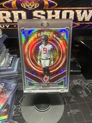 2025 Phoenix Emeka Egbuka RC #3 Paragon Hyper 088/299 Tampa Bay Buccaneers NFL