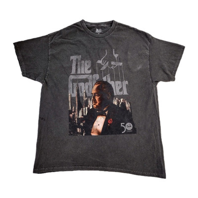 The Godfather Movie 2023 Paramount Pictures Gray T-Shirt Men's Size 1X