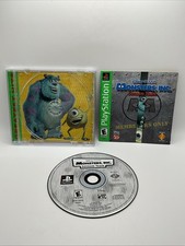 Monsters Inc Scream Team (Sony PlayStation 1, 2001) Greatest Hits CIB