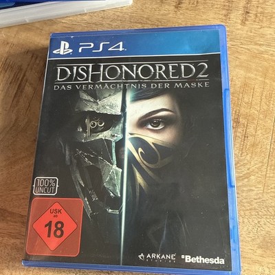 Dishonored Ii-Das Vermächtnis der Maske (Sony PlayStation 4) sehr Guter Zustand