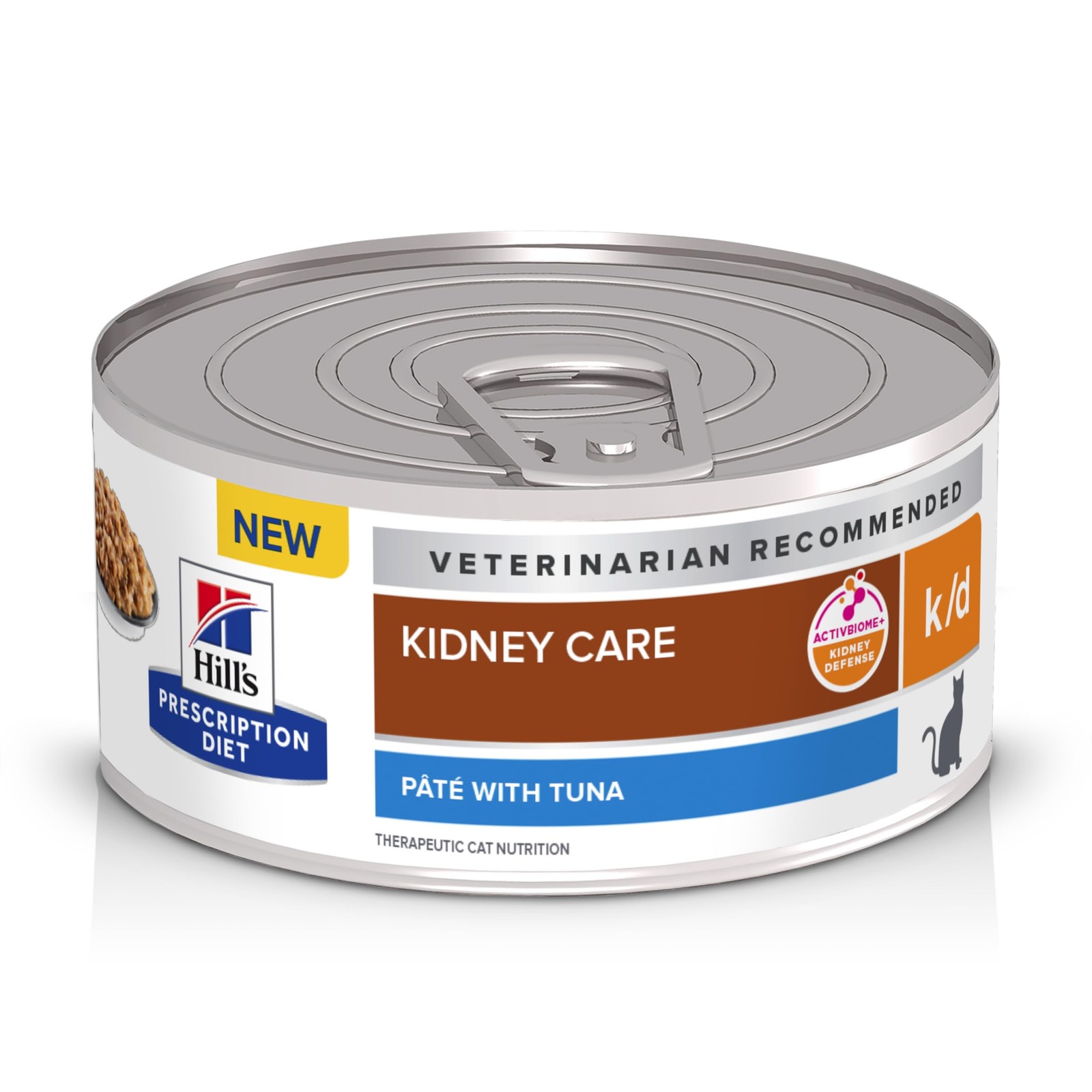 Hill's Prescription Diet k/d Kidney Care with Tuna Wet Cat Food, 5.5oz Cans, 24-