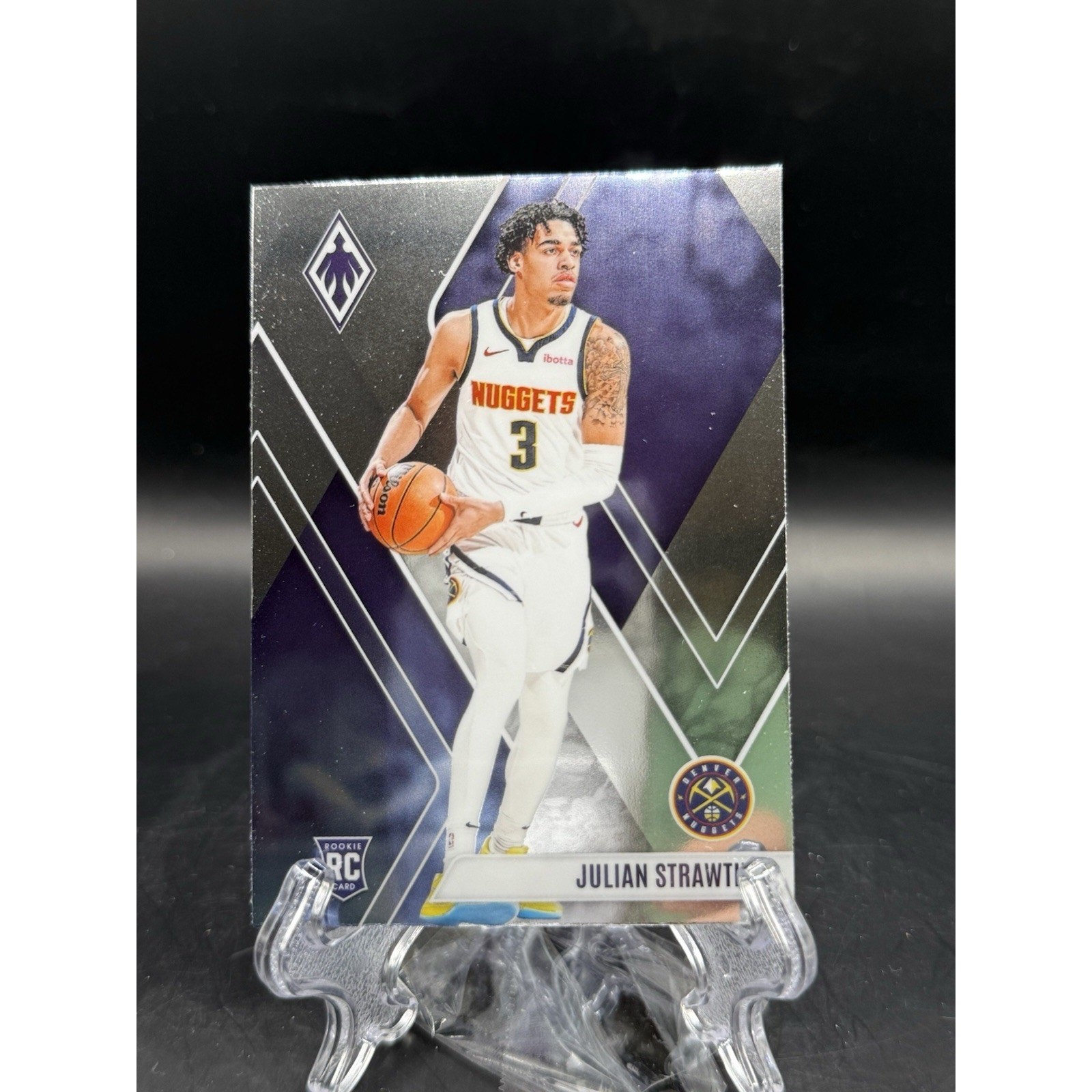2023-24 Panini Phoenix Rookie RC - Julian Strawther #283 Denver Nuggets