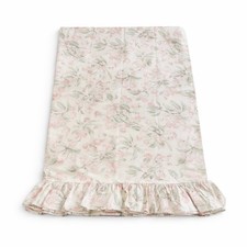 Ralph Lauren VTG Belmont Oaks Ruffle Pillowcases Set Floral Made in Italy NEW