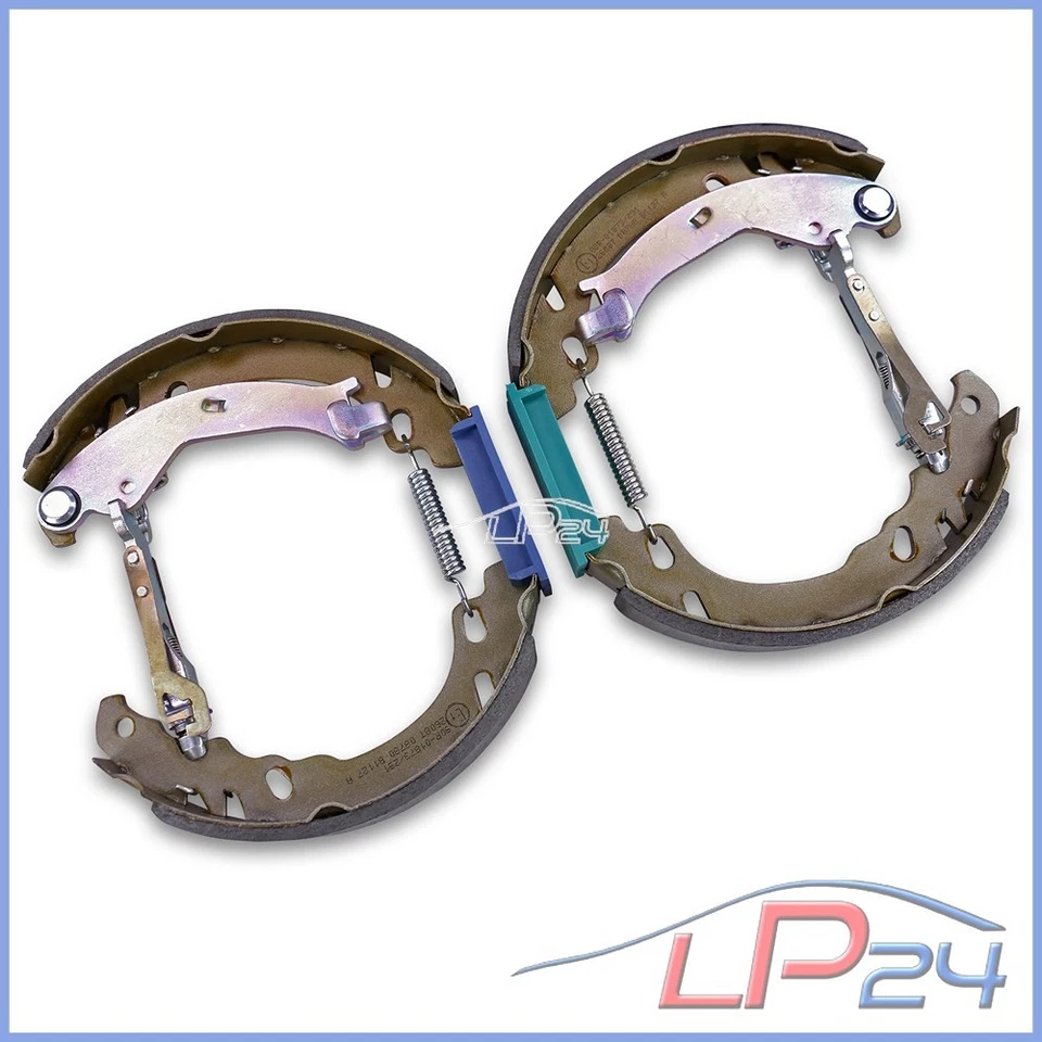 FEBI JEU DE MÂCHOIRES DE FREIN À TAMBOUR PRÉMONTÉ À L'ARRIÈRE POUR FIAT 500 PAND - Photo 4/4