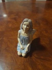 Flower Fairy Vergissmeinnicht Deko Figur Elfe Fee Blumenkind 7 cm