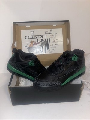 Jordan Spizike Low 7Y Women s 8.5  (Black/Anthracite/Pine Green) Celtics Nike