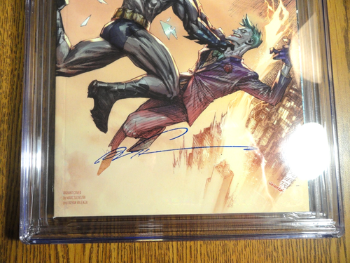 Detective Comics #1027 RARE Signature Series Silvestri Variant CGC 9.8 SS Joker - Picture 3 of 3