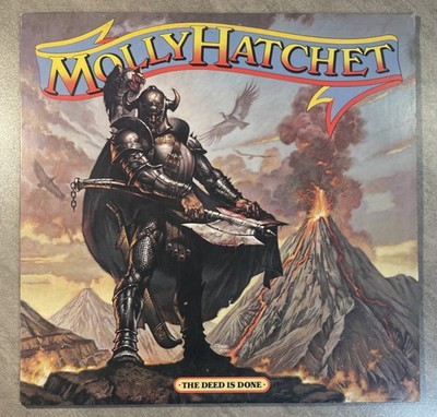 Molly Hatchet The Deed Is Done LP 1984 Epic FE 39621 Southern Rock VG+/VG
