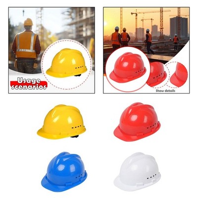 Hard Hat Cap Sturdy Comfortable Security Helmet Construction Site Helmet for
