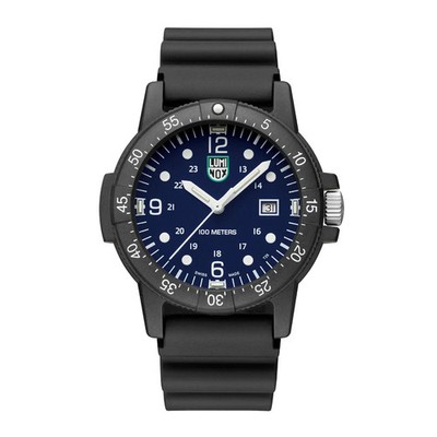 Luminox Men's Sea Bass CARBONOX Blue Dial Rubber Strap Watch -   X2.2003 NEW