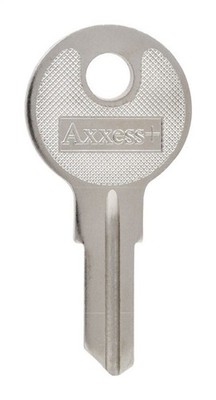 Hillman 88064 Brass Nickel #80 Universal Single Sided Blank Key (Pack of 10)