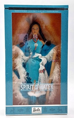 2002 Spirit of the Water Barbie Puppe / Native Spirit Series / Mattel 53861, Ovp