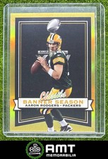 Aaron Rodgers 2022 Panini Classics 26/99 Banner Season Gold Packers