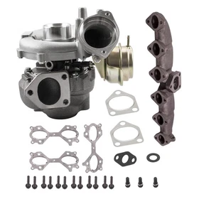 Turbolader mit Auspuffkrümmer for BMW X5 E53 3.0d 160kW 218PS 753392 116577910