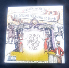 Geffen Records The Greatest ROCKshow on Earth Promo CD 2002 INTR-10896-2