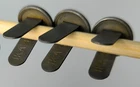 WW2 GERMAN HELMET EARLY RIVETS/WASHERS SET OF 3,MAKER MARKED very good replica