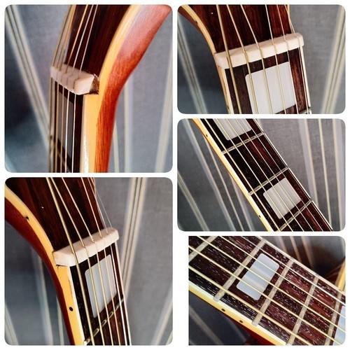 Kiso Suzuki Acoustic Guitar GH-250 Japan Vintage 70's made MIJ Used from Japan - Picture 5 of 11