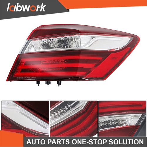 Labwork Tail Lights Assembly For 2016-2017 Honda Accord Sedan Passenger+Driver - Picture 5 of 12