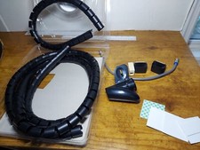 Staples Brand Cable Management Zipper Wrap 5 Ft Eliminates Cable Clutter