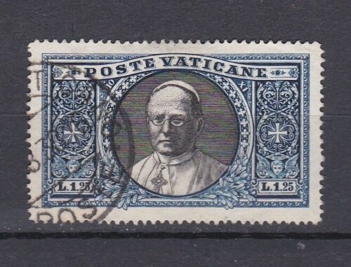 Vaticano 1933 Mi. 31 estampillas azul negro - Imagen 1 de 1