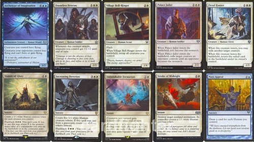 Custom Human Tribal Commander EDH Deck - Éowyn, Shieldmaiden - Token MTG Magic - Picture 4 of 7