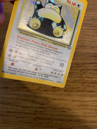 Snorlax (11/64) Holo Jungle Set Pokemon Card! FAST & FREE P&P! - Picture 22 of 78