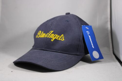 Navy Blue Angels Embroidered Logo Adjustable Hat Cap NWT Boeing New