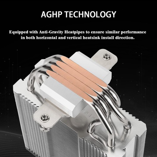 Thermalright Assassin X 120R Digital ARGB Black CPU Cooler, Digital Screen Top C - Picture 2 of 8