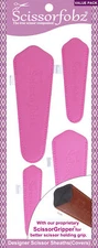 SCISSORFOBZ Designer Scissors Sheath Cover 4pc Pack Pink Color