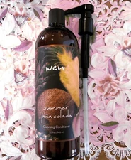 ~WEN by Chaz Dean~ SUMMER PINA COLADA CLEANSING CONDITIONER 32 oz w/Pump NEW