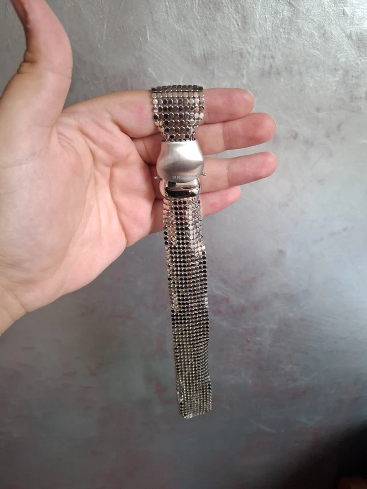 Collana/Bracciale BREIL per Donna collezione STEEL Silk (maglia d'acciaio) - Immagine 2 di 4