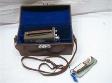Bell  Howell Filmo Auto Master 16mm Film Magazine Movie Camera 1 Inch Lens Case