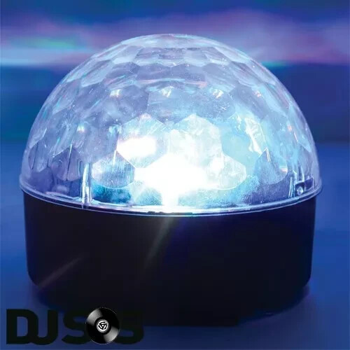 QTX Moonglow 6W LED Multicolour RGBWAP DJ Disco Party Dome Effect Light Pack