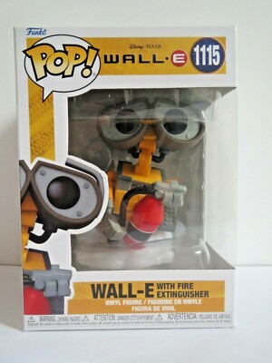 FUNKO POP 1115 WALL-E WITH FIRE EXTINGUISHER DISNEY PIXAR NUEVO EN FUNDA UV