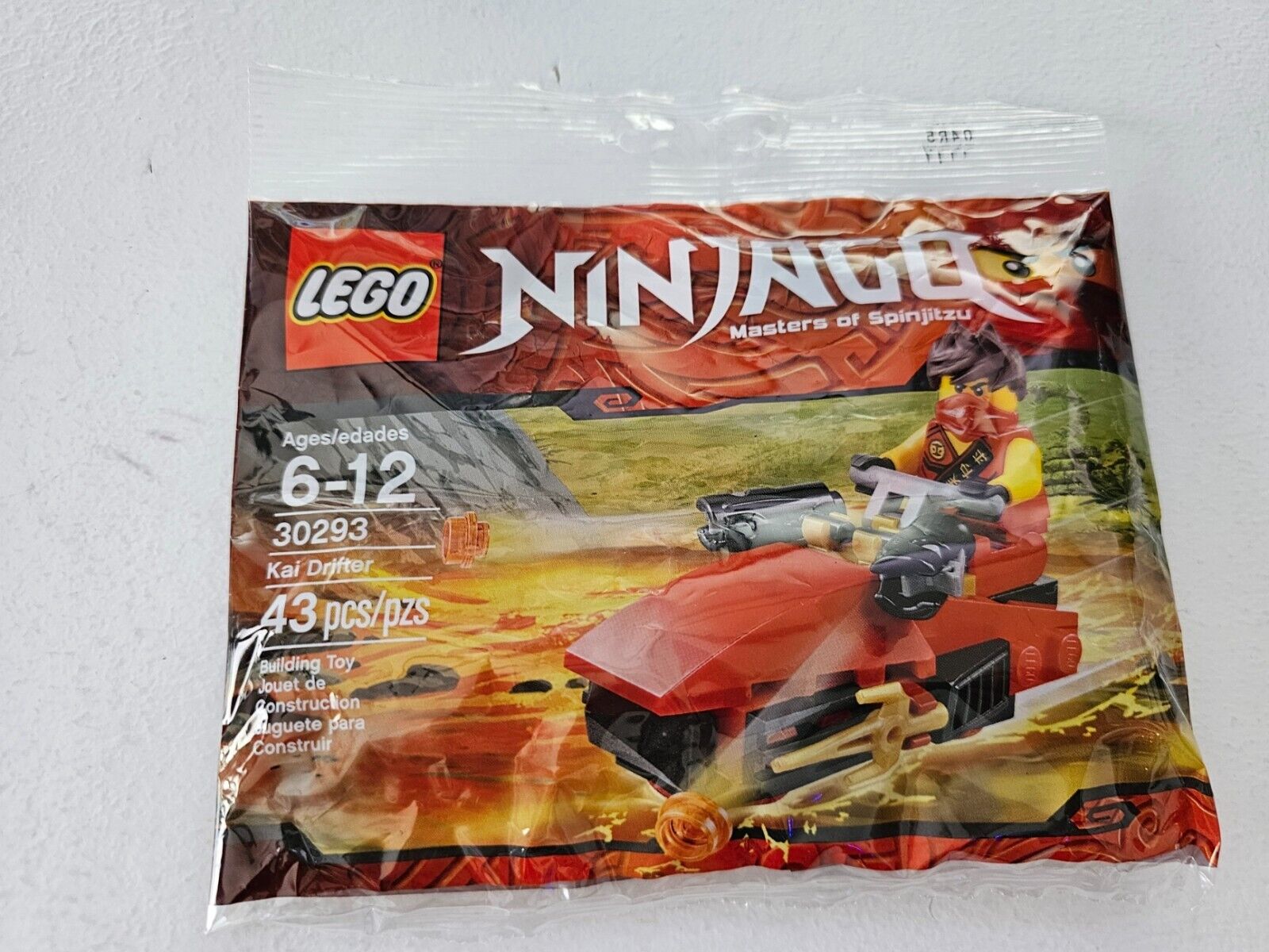 LEGO NINJAGO 30293 Kai Drifter NEW SEALED RETIRED GWP