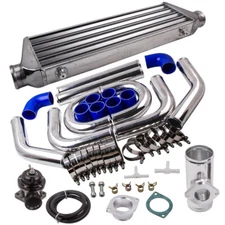Universal Front Turbo Intercooler 2.5" Inlet / Outlet & 2.5" Pipe Hose Kit