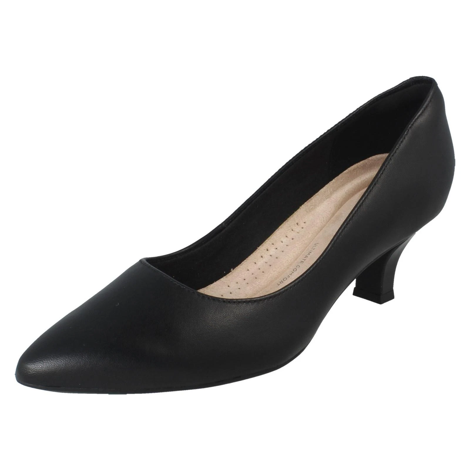 Scarpe da lavoro eleganti da donna Clarks formali in pelle slip on Kepley Vine