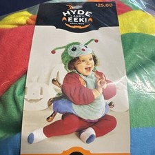 Halloween Costume infant Hyde Eek Caterpillar 6-12 months New