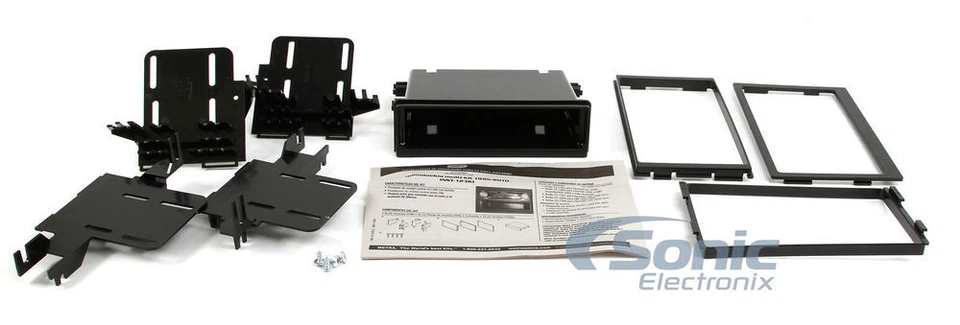 Metra 99-7358 Single/Double DIN Installation Dash Kit for Select Kia/Hyundai - Image 2 of 4