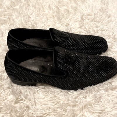 Stacy Adams swagger studded medallion slip on loafers | eBay display picture 3