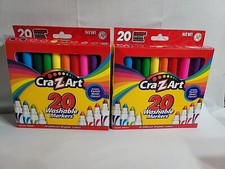 CRA-Z-ART Washable Markers Broad Bullet Tip 20 Assorted CRA-Z-ART Washable Markers Broad Bullet Tip 20 Assorted