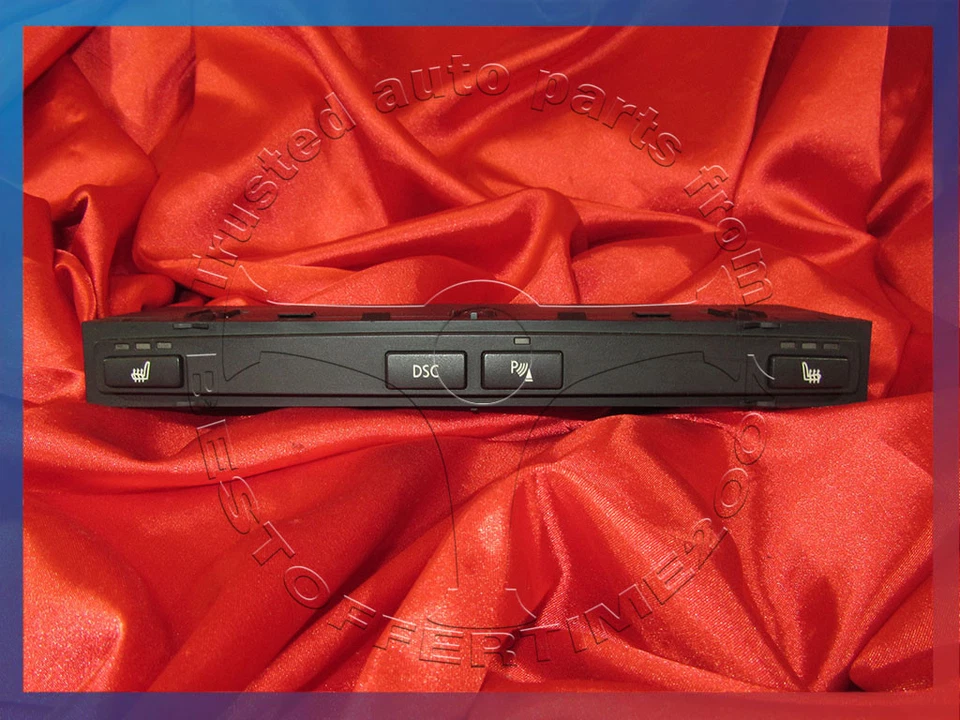 BMW E60 E61 5's CONSOLA CENTRAL INTERRUPTOR UNIDAD DSC PDC CONTROL APARCAMIENTO ASIENTO TÉRMICO Foto 2 de 4