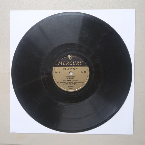 ERNA SACK LAUGHING WALTZ / CIRIBIRIBIN MERCURY 78 RPM RECORD 97-16