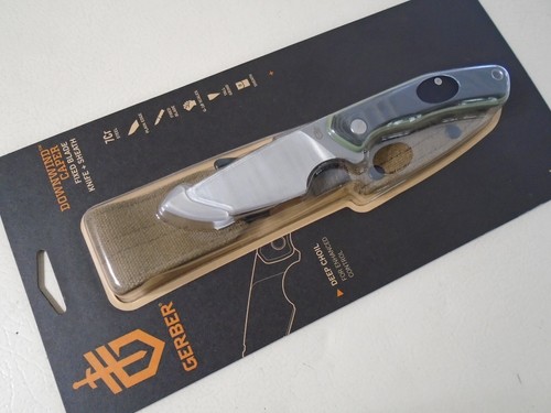 Gerber Downwind Fixed Blade Caper Skinner Knife Full Tang 7Cr17MoV 30001812 New - Picture 13 of 16