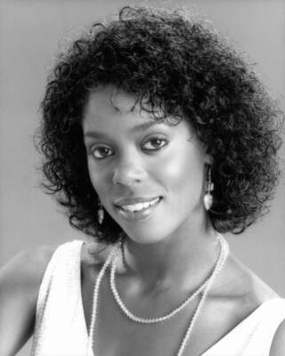 Stephanie E Williams in a publicity portrait from the television s- Old Photo