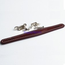 1pc Brown Raised Audio AMP Leather Handle For Fender Guitar Tube Amp