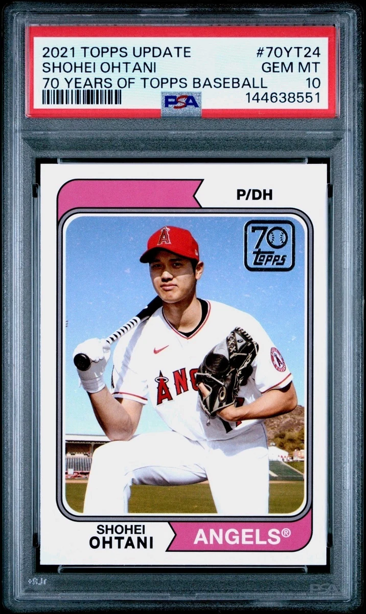2021 Topps Update Series - Shohei Ohtani #70YT-24 for sale | eBay