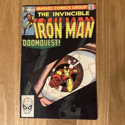 Iron Man #149 Doomquest  Part 1 Bronze Age Marvel Key Issue  Iron Man vs Dr Doom
